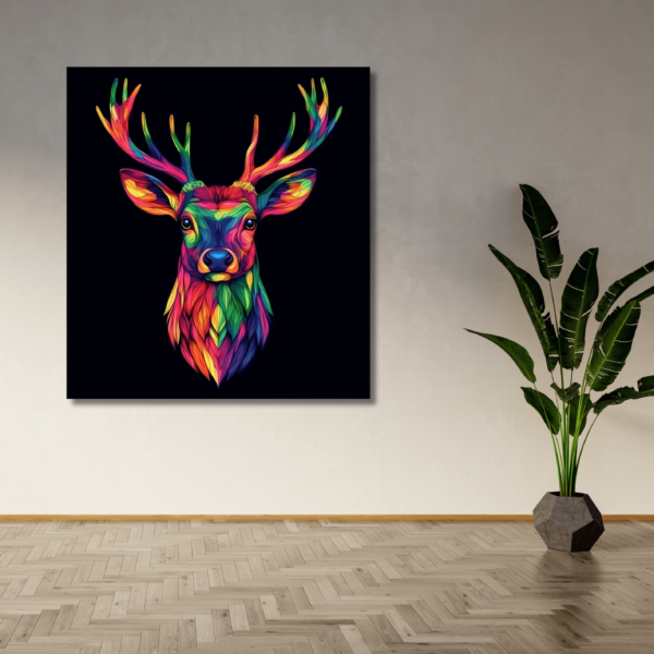 Colorful Caribou
