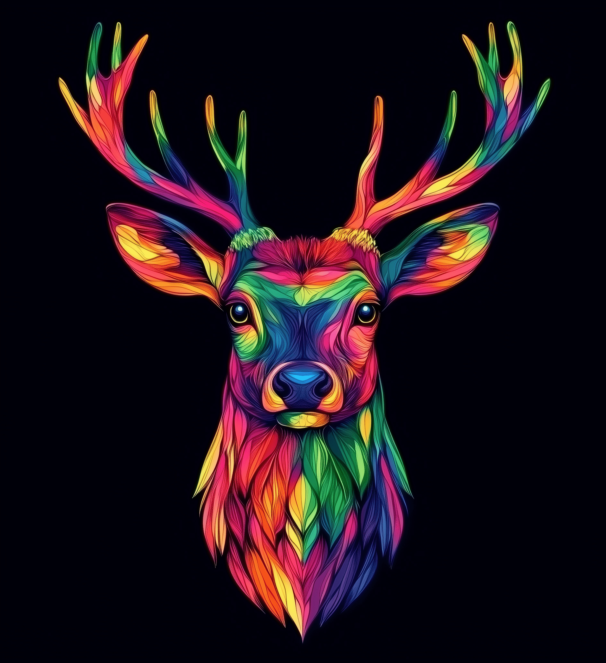 ⁦Colorful Caribou⁩ – תמונה ⁦2⁩