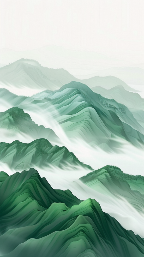 ⁦Green Mountains Abstract⁩ – תמונה ⁦2⁩